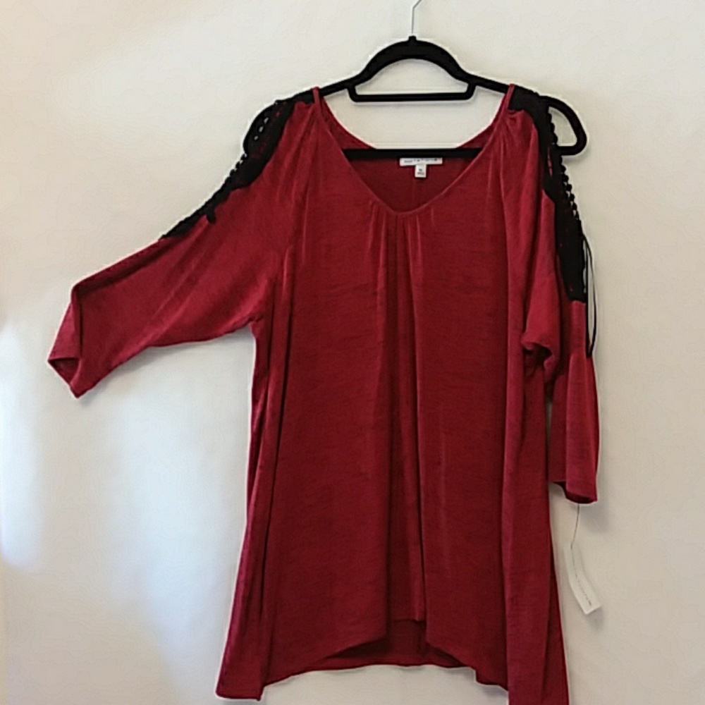 Red and black
